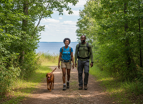 Presque Isle State Park Trail